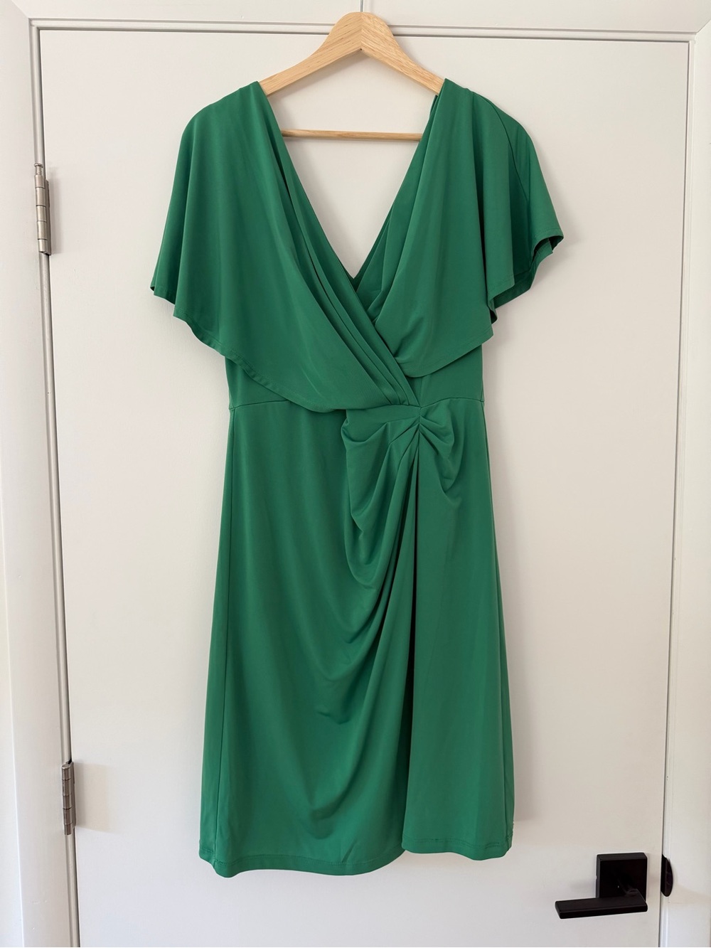 Kensie Green Drape Dress 8